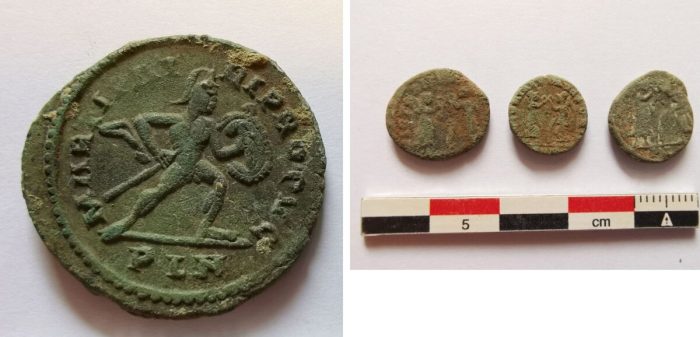 В Испании барсук откопал более 200 римских монет III века