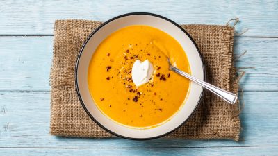 Рецепт супа из мускатной тыквы