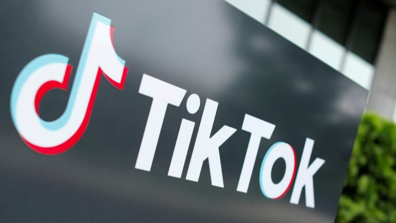 Логотип TikTok возле головного офиса компании в США в Калвер-Сити, Калифорния, США, 15 сентября 2020 года. Фото: Mike Blake/Reuters
 | Epoch Times Россия