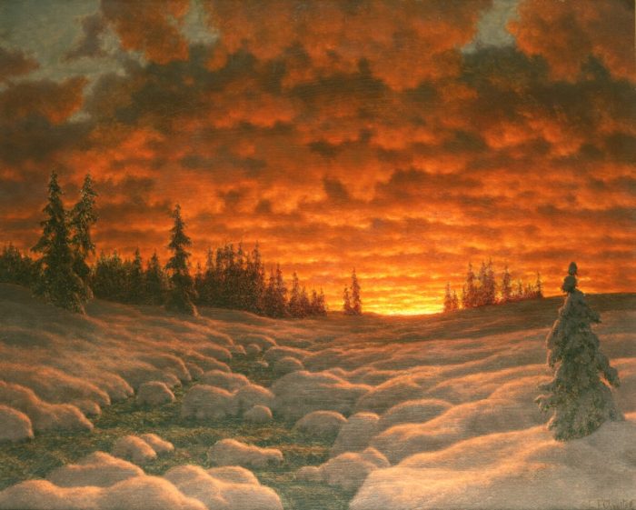 Иван Шультце: художник света и снега
