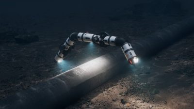 Eelume: роботизированная змея, работающая на морском дне