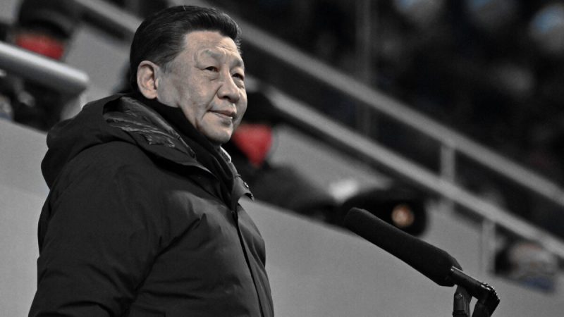 Китайский лидер Си Цзиньпин объявляет игры открытыми во время церемонии открытия зимних Олимпийских игр 2022 года в Пекине на Пекинском национальном стадионе в Пекине, Китай, 4 февраля 2022 года. (Anthony Wallace - Pool/Getty Images) | Epoch Times Россия