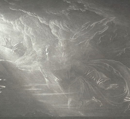 Фрагмент картины Джона Мартина «Сотворение света», 1824 год. Иллюстрация к «Потерянному раю» Джона Мильтона. (Public Domain)