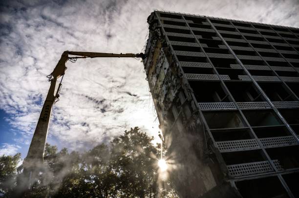 Жилищное строительство. Фото: JEFF PACHOUD/AFP via Getty Images | Epoch Times Россия