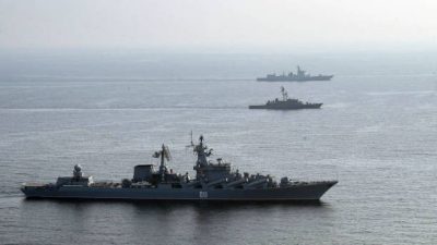 НАТО пыталась шпионить за российскими кораблями на учениях