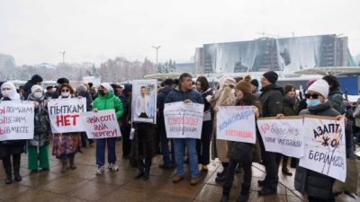 Новая забастовка нефтяников в Казахстане