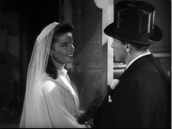 Кэтрин Хепберн и Спенсер Трейси в трейлере к фильму «Женщина года» (1942 г.). (Всеобщее достояние)