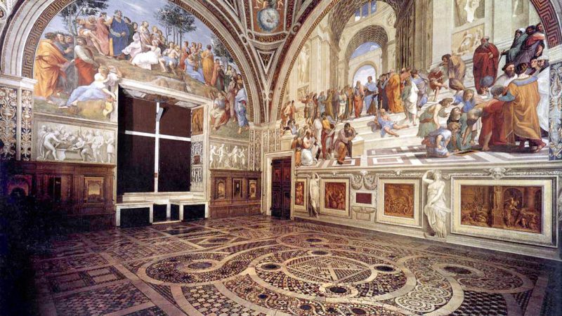 Фрески Рафаэля в тронном зале папы Юлия II. (Общественное достояние)  | Epoch Times Россия