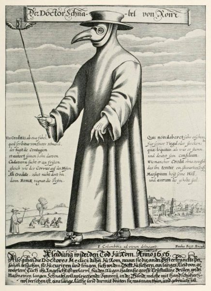 «Паулюс Фёрст из Нюрнберга», доктор Шнабель фон Ром, около 1656 года. (Image: via Public Domain)