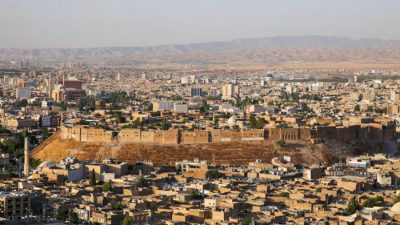 В иракском Эрбиле обстрелян район строящегося консульства США