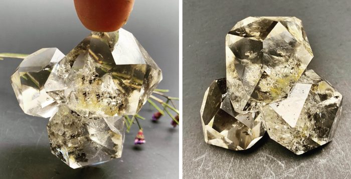 Охотник за алмазами Херкимера добывает руками кристаллы стоимостью $30000