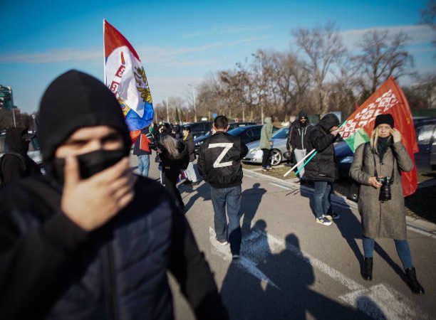 Протестные движения в России. Фото: OLIVER BUNIC/AFP via Getty Images
 | Epoch Times Россия