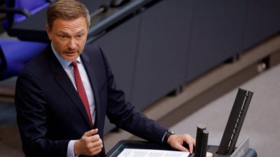 Министр финансов Германии призывает к терпению