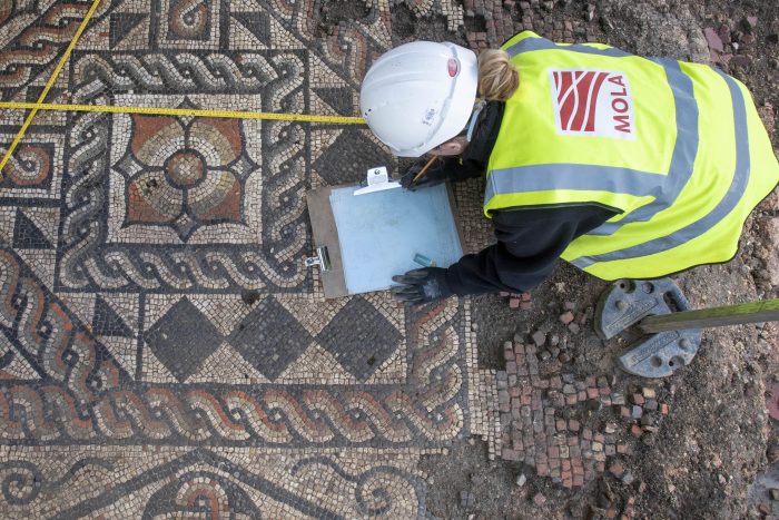 Римская мозаика в Лондоне