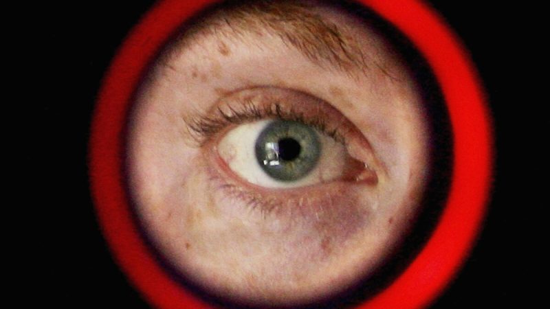 Устройство для распознавания радужной оболочки глаза работает в Argus Soloutions в Сиднее, Австралия, 11 августа 2005. (Ian Waldie/Getty Images)  | Epoch Times Россия