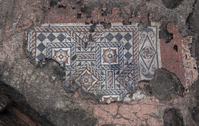 Римская мозаика в Лондоне