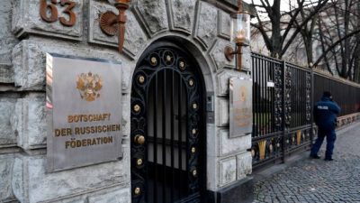 МИД ФРГ объявил 40 российских дипломатов персонами нон грата