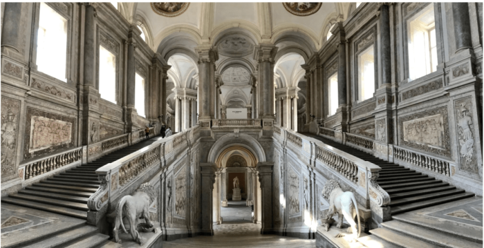 Самый большой королевский дворец в мире: Казерта, Италия