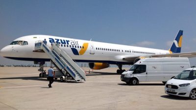 Авиаперевозчик Azur Air существенно сократил парк самолётов и прекращает полёты в Сочи