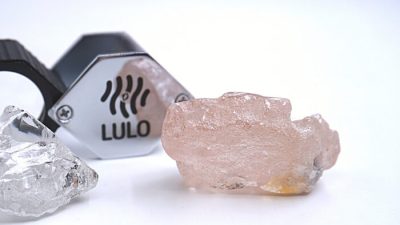 В Анголе обнаружен крупнейший розовый алмаз