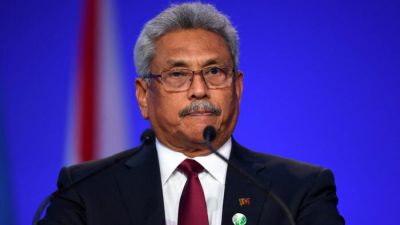 Президент Шри-Ланки подал в отставку после бегства в Сингапур