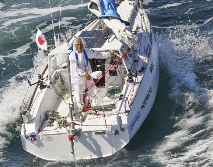 83-летний японец стал самым пожилым человеком, переплывшим Тихий океан в одиночку на лодке из Сан-Франциско в Японию