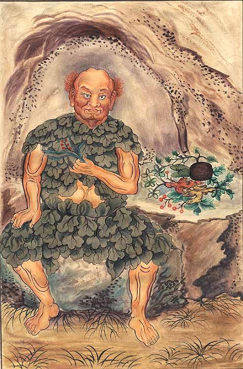 Древний китайский земледелец Шен-нун