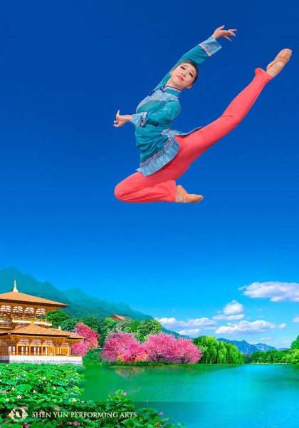 Мэрилин Ян получила золотую медаль на Международном конкурсе классического китайского танца NTD 2021 за тонкое исполнение роли древней красавицы Ван Чжаоцзюнь. (Фото: Бинган Чжан)