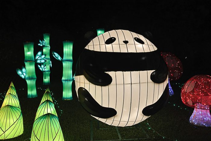 Сотни причудливых фонарей осветили Гонконг в праздник Середины осени