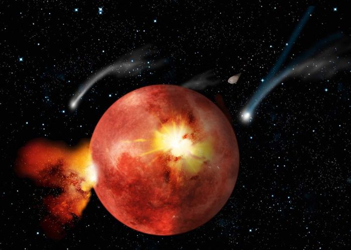 Когда планеты взрываются: учёные исследуют большие взрывы в Солнечной системе