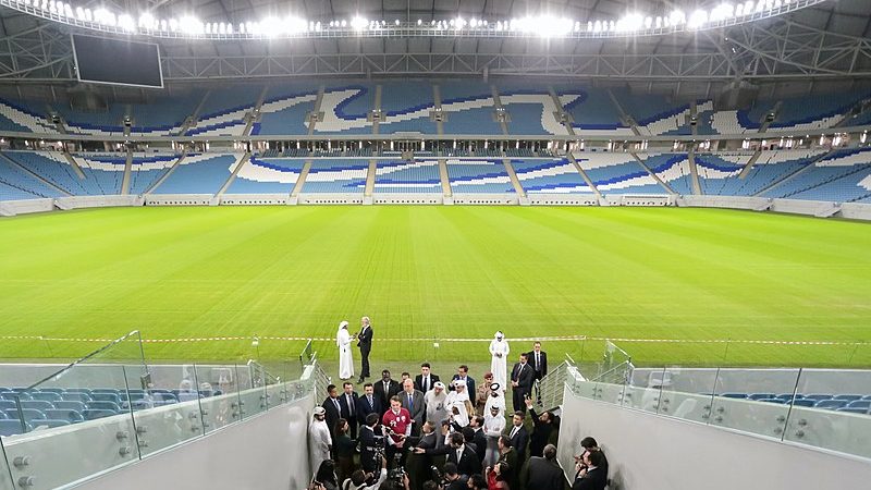 Открытие футбольного стадиона. Фото: ru.wikipedia.org | Epoch Times Россия