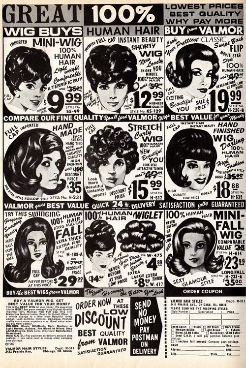 Обильное предложение сделало парики доступным аксессуаром для западных женщин, и их использование не ограничивалось представителями высшего общества. (Image: via Public Domain)