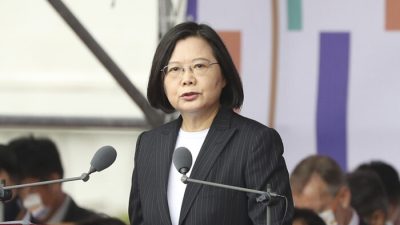 Президент Тайваня: Вооружённая конфронтация с Китаем абсолютно неприемлема