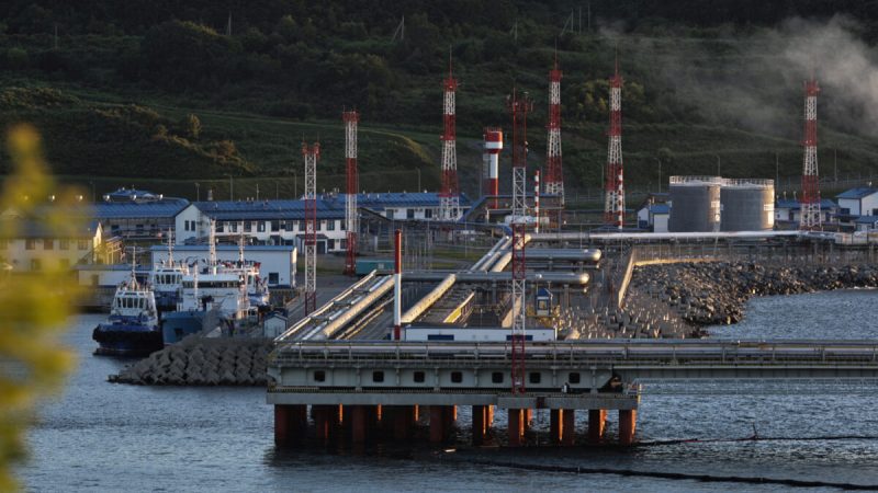 Нефтяной терминал Козьмино на берегу залива Находка недалеко от портового города Находка, Россия, 12 августа 2022 года. (Tatiana Meel/Reuters) | Epoch Times Россия