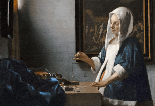 «Женщина, держащая весы», 1664 год, Вермеер. Масло, холст. Национальная художественная галерея, Вашингтон (изображение: общественное достояние) | Epoch Times Россия