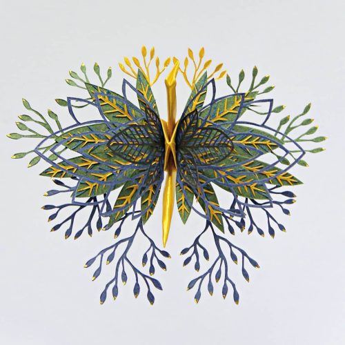 Необычные журавлики-оригами вдохнули надежду и свет в жизнь художника-самоучки и его поклонников