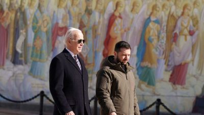 Президент США Джо Байден неожиданно посетил Киев
