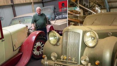 На аукцион выставлены 30 ретро автомобилей, в том числе 2 Rolls-Royce