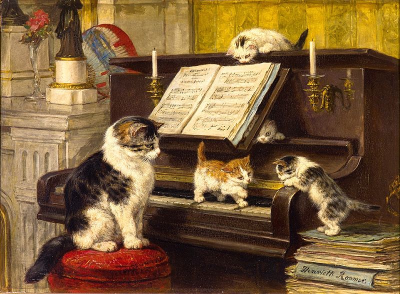 Генриетта Роннер-Книп «Урок музыки». (Фото: ru.wikipedia.org. Общественное достояние)