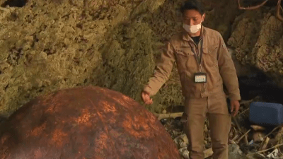 Ещё один 1,5-метровый металлический шар неизвестного происхождения обнаружен в Японии