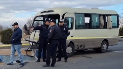 В Армении 13 сотрудников правительства пострадали в ДТП (видео)