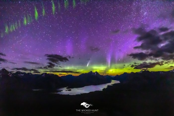 Охотник за кометами запечатлел потрясающее астрономическое событие