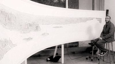 Стивен Уилтшир: необычный художник рисует городские пейзажи по памяти