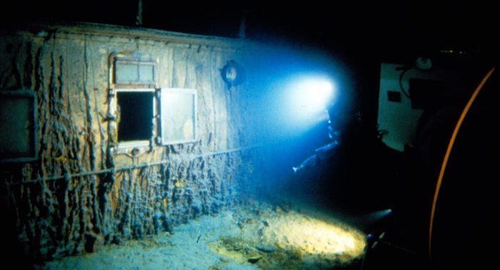 Впервые опубликована полная версия съёмок затонувшего «Титаника»