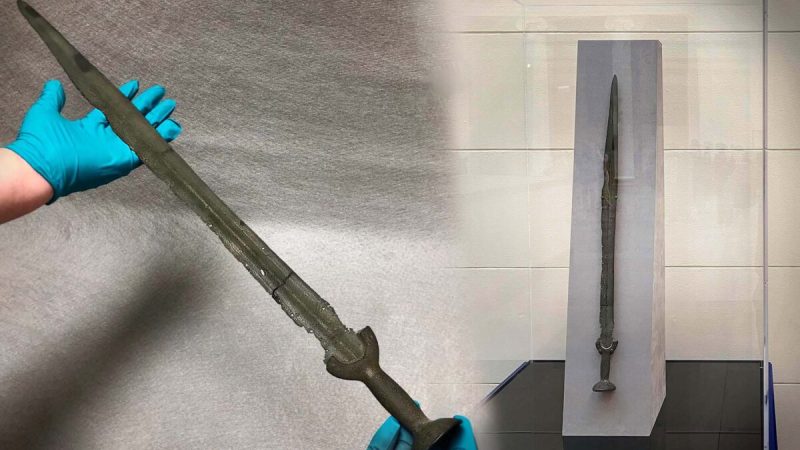 Меч, обнаруженный в реке Дунай, признан музеем подлинным клинком бронзового века возрастом 3 000 лет