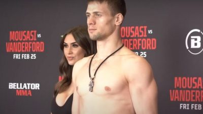 Россиянин Владимир Токов нокаутировал канадца Лэнса Гибсона (видео)