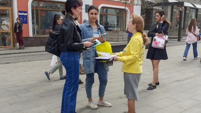 Нижний Новгород поддержал всемирную акцию последователей Фалуньгун «25 апреля»