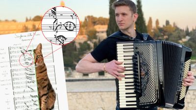 Музыкант превращает портреты домашних животных в симпатичные музыкальные образы — в память о мохнатых друзьях (видео)