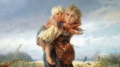 История создания картины Маковского «Дети, бегущие от грозы»