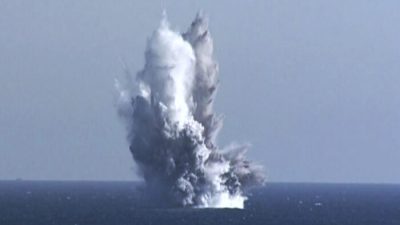 Северная Корея испытывает подводный беспилотник с ядерным зарядом